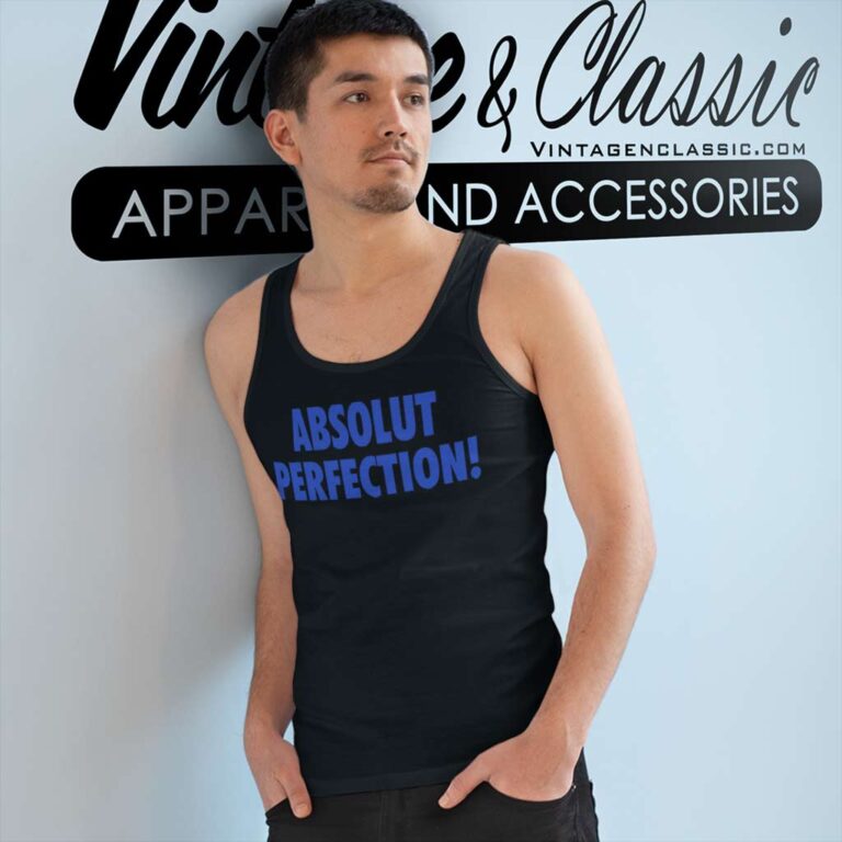 Absolut Perfection Vodka Promo Tank Top Racerback Absolut Perfection Vodka Promo Tank Top Racerback
