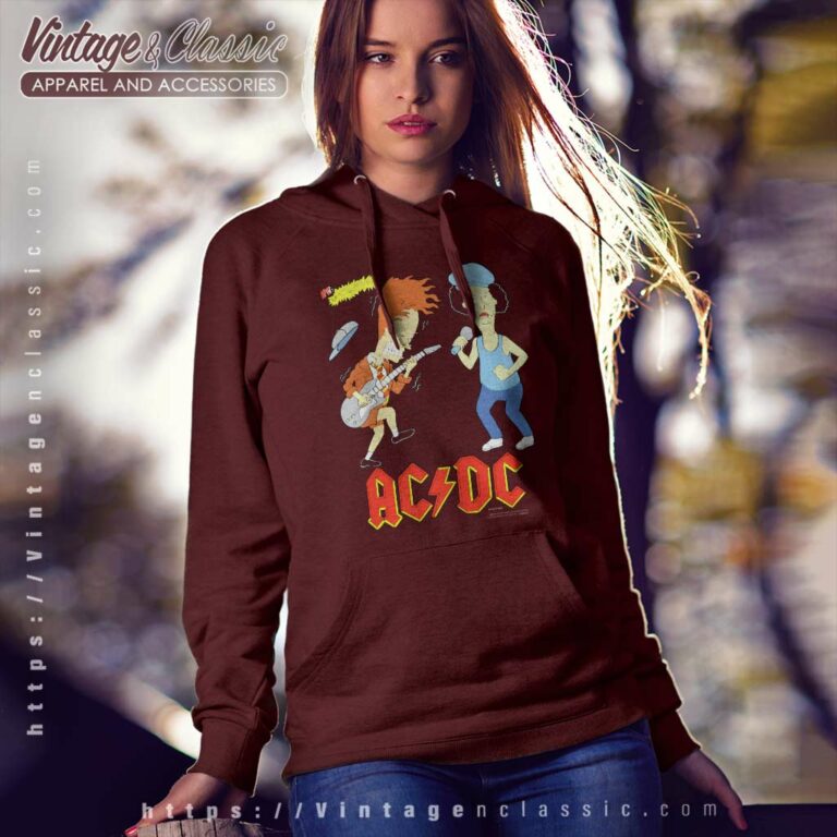Ac Dc Beavis And Butthead Hoodie Ac Dc Beavis And Butthead Hoodie