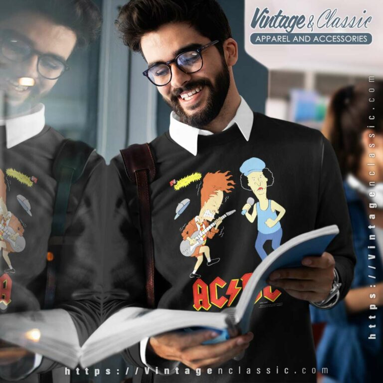 Ac Dc Beavis And Butthead Sweatshirt Ac Dc Beavis And Butthead Sweatshirt