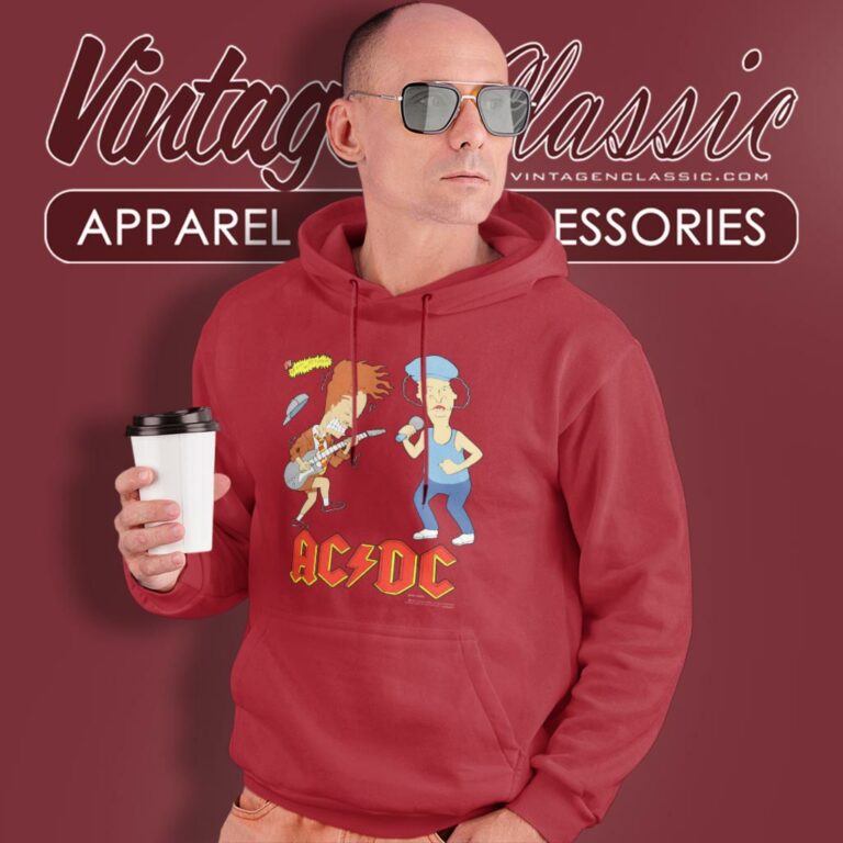 Acdc Beavis And Butthead Hoodie Acdc Beavis And Butthead Hoodie