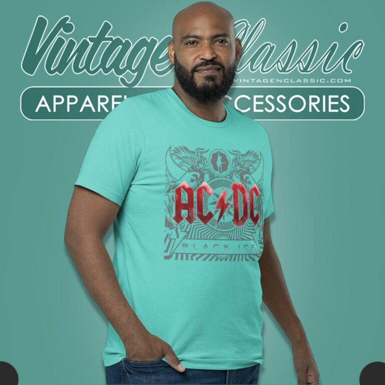 Acdc Black Ice Album T Shirt Acdc Black Ice Album T Shirt