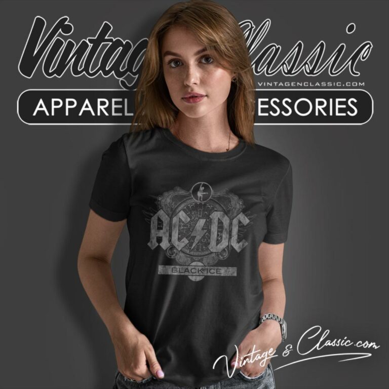 Acdc Black Ice Women T Shirt Acdc Black Ice Women T Shirt