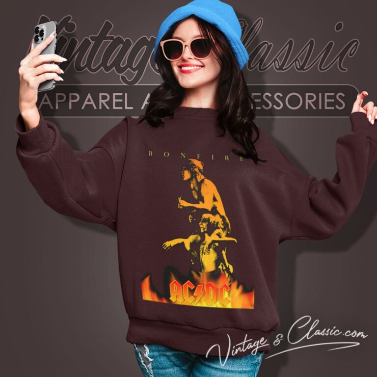 Acdc Bonfire Sweatshirt Acdc Bonfire Sweatshirt