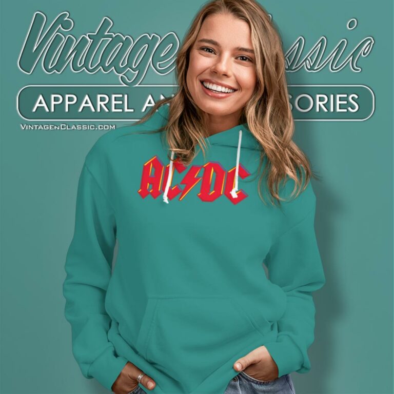 Acdc Classic Logo Hoodie Acdc Classic Logo Hoodie