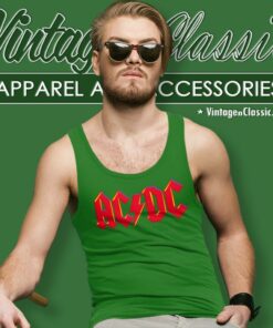 Acdc Classic Logo Tank Top Racerback