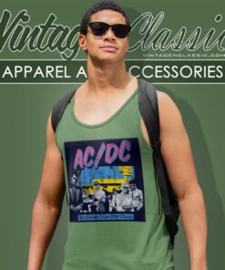 Acdc Dirty Deeds Done Dirt Tank Top Racerback