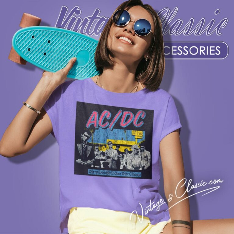 Acdc Dirty Deeds Done Dirt Women T Shirt Acdc Dirty Deeds Done Dirt Women T Shirt