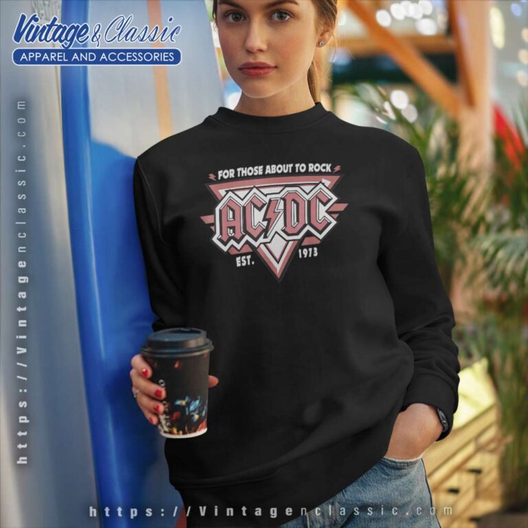 Acdc Est 1973 Sweatshirt Acdc Est 1973 Sweatshirt