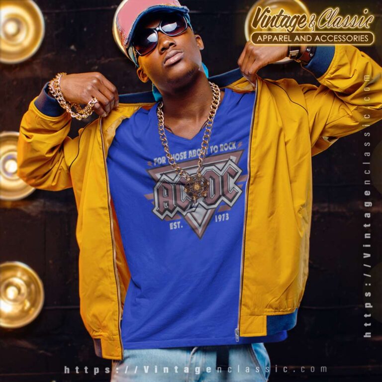 Acdc Est 1973 V Neck TShirt Acdc Est 1973 V Neck TShirt