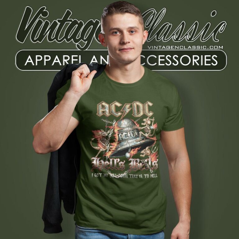 Acdc Hells Bells T Shirt Acdc Hells Bells T Shirt