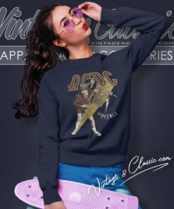 Acdc High Voltage Smoke Adult Sweatshirt