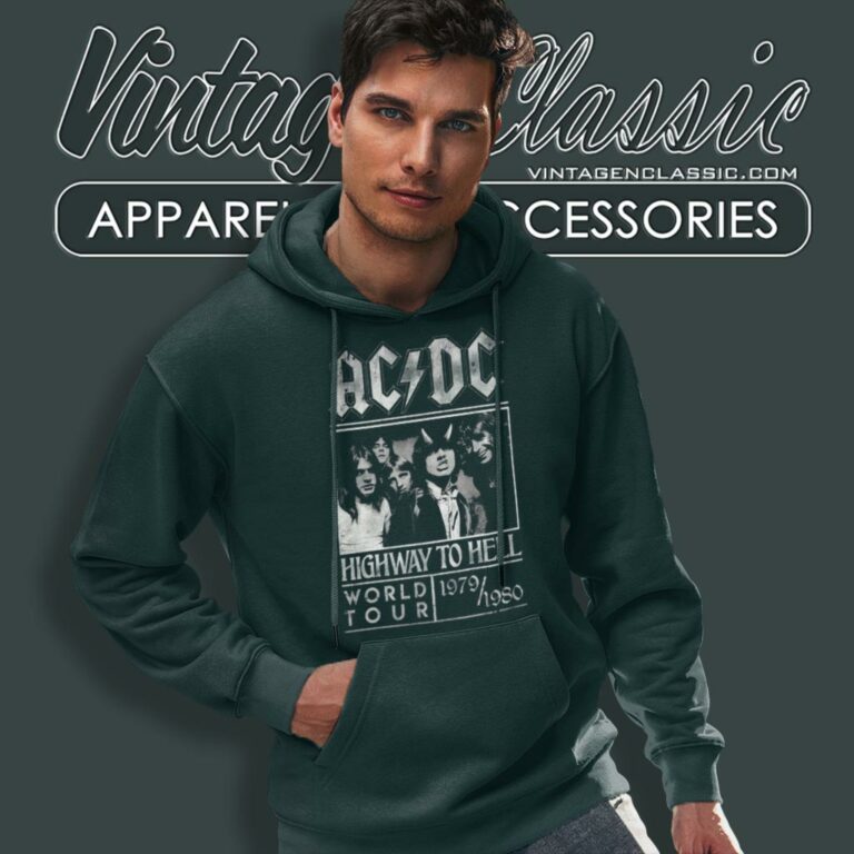 Acdc Highway To Hell Tour Hoodie Acdc Highway To Hell Tour Hoodie