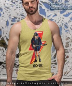 Acdc Lead Guitar Tank Top Racerback