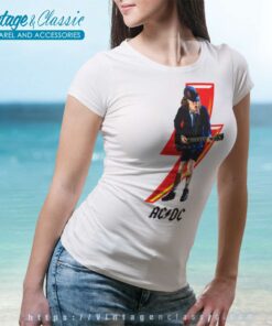 Acdc Lead Guitar Women TShirt