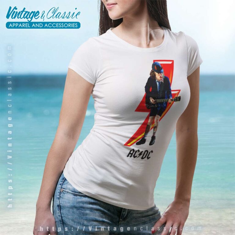 Acdc Lead Guitar Women TShirt Acdc Lead Guitar Women TShirt