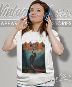 Acdc Let There Be Rock Women T Shirt