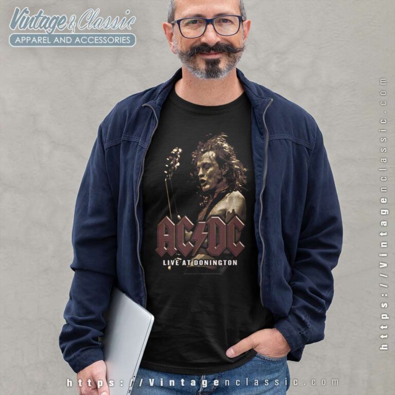 Acdc Live At Donington Long Sleeve Tee Acdc Live At Donington Long Sleeve Tee