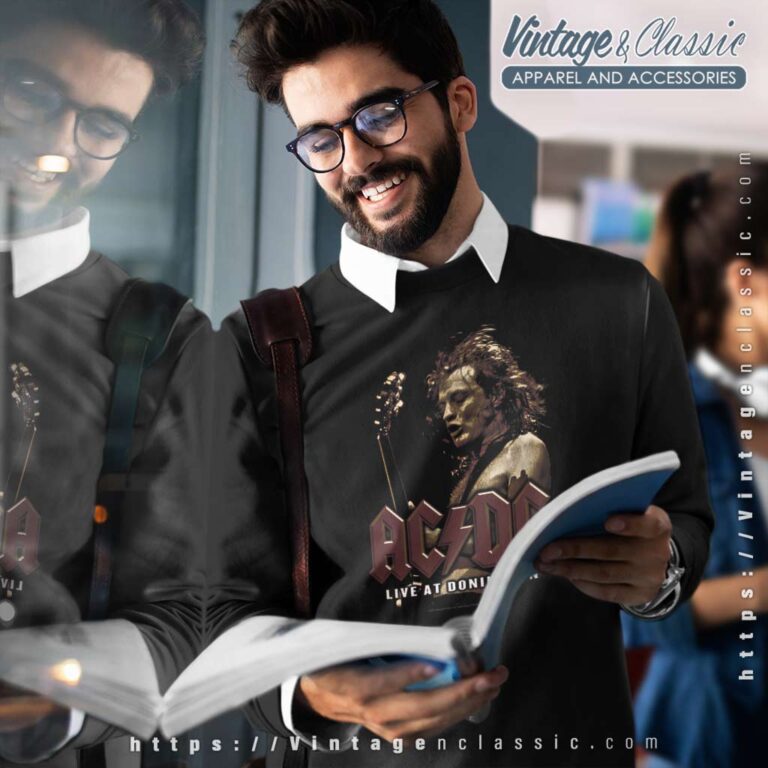 Acdc Live At Donington Sweatshirt Acdc Live At Donington Sweatshirt