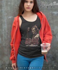 Acdc Live At Donington Tank Top Racerback