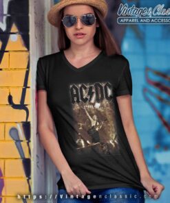 Acdc Live At River Plate V Neck TShirt 1