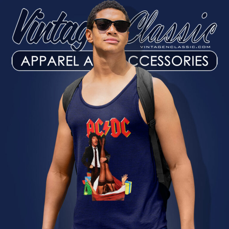 Acdc Mistress For Christmas Us Tour Tank Top Racerback Acdc Mistress For Christmas Us Tour Tank Top Racerback