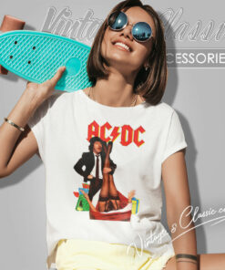 Acdc Mistress For Christmas Us Tour Shirt 6 Acdc Mistress For Christmas Us Tour Women T Shirt