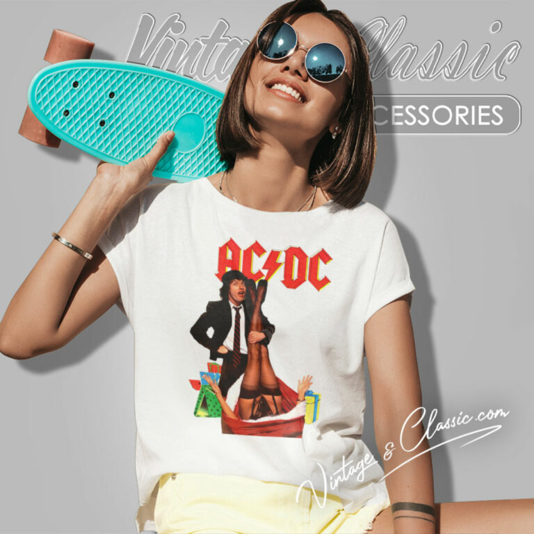 Acdc Mistress For Christmas Us Tour Women T Shirt Acdc Mistress For Christmas Us Tour Women T Shirt