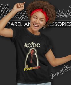 Acdc Powerage Women T Shirt