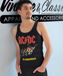 Acdc Shirt Album 74 Jailbreak Tank Top Racerback