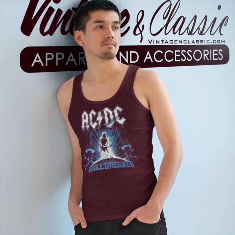 Acdc Shirt Album Ballbreaker Tank Top Racerback Acdc Shirt Album Ballbreaker Tank Top Racerback