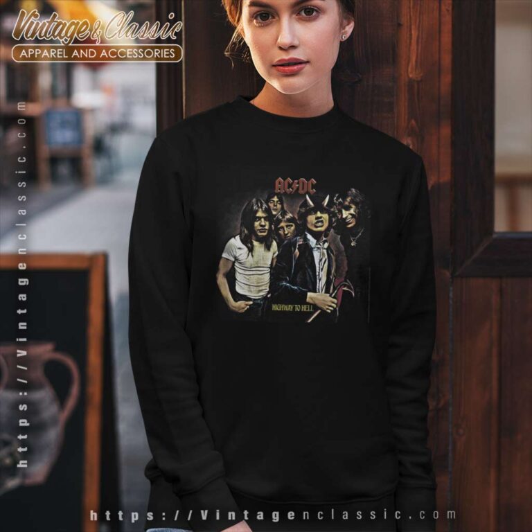 Acdc Shirt Album Highway To Hell Sweatshirt Acdc Shirt Album Highway To Hell Sweatshirt