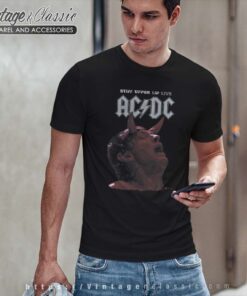 Acdc Shirt Album Stiff Upper Lip T Shirt