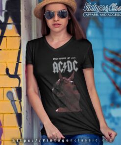 Acdc Shirt Album Stiff Upper Lip V Neck TShirt