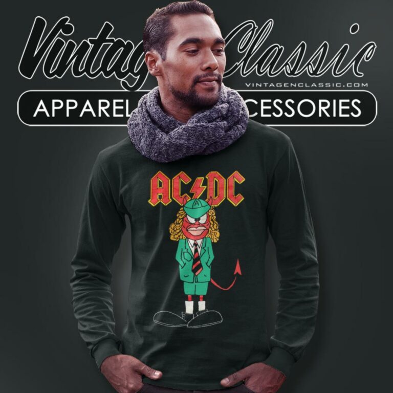 Acdc Shirt Ballbreaker Usa Tour Long Sleeve Tee Acdc Shirt Ballbreaker Usa Tour Long Sleeve Tee