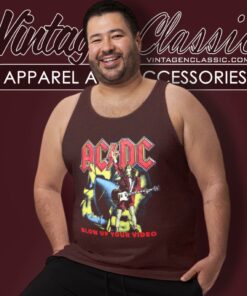 Acdc Shirt Blow Up Your Video Tank Top Racerback