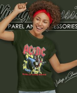 Acdc Shirt Blow Up Your Video Women T Shirt