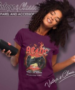 Acdc Shirt For Those About To Rock Women TShirt