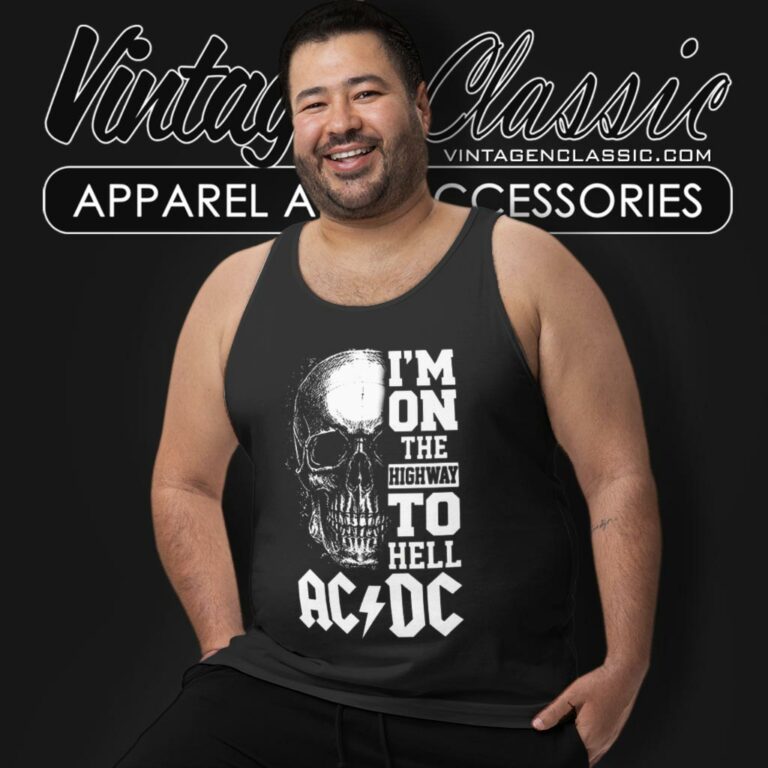Acdc Shirt Im On He Highway O Hell Tank Top Racerback Acdc Shirt Im On He Highway O Hell Tank Top Racerback