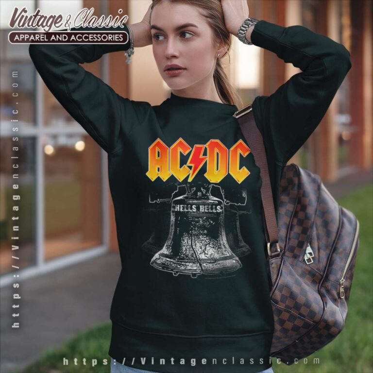 Acdc Shirt Song Hells Bells Sweatshirt Acdc Shirt Song Hells Bells Sweatshirt