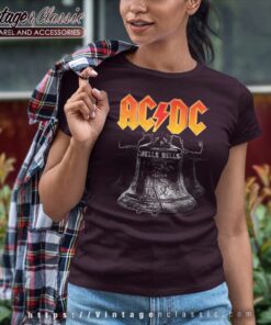Acdc Shirt Song Hells Bells Women TShirt