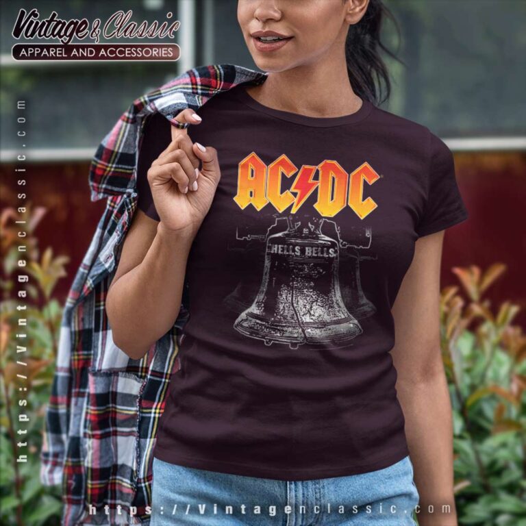 Acdc Shirt Song Hells Bells Women TShirt Acdc Shirt Song Hells Bells Women TShirt