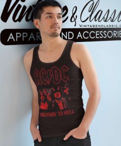 Acdc Shirt Song If You Want Blood Tank Top Racerback