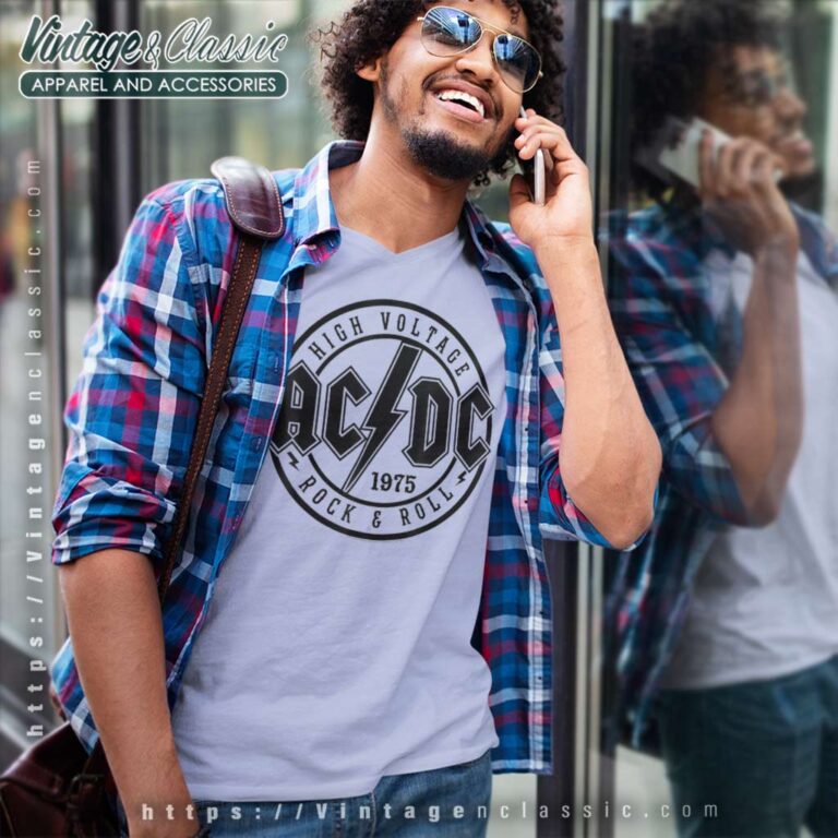 Acdc Shirt Song Rock N Roll Train V Neck TShirt Acdc Shirt Song Rock N Roll Train V Neck TShirt