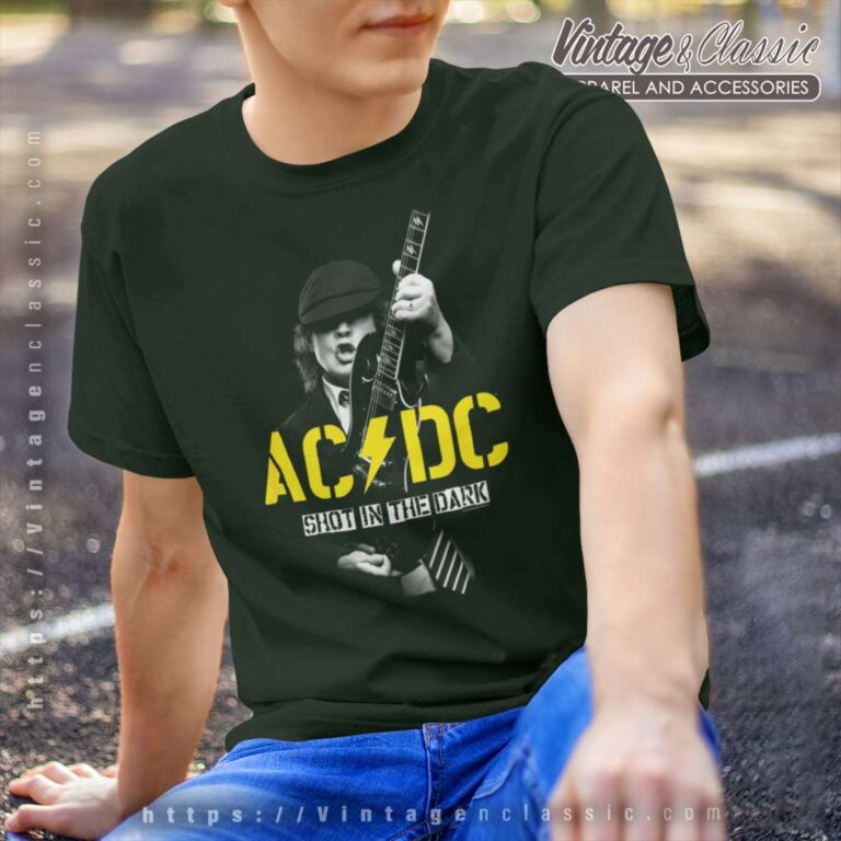 Acdc Shirt Song Shot In The Dark T Shirt Acdc Shirt Song Shot In The Dark T Shirt