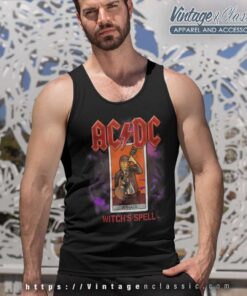 Acdc Shirt Song Witchs Spell Tank Top Racerback