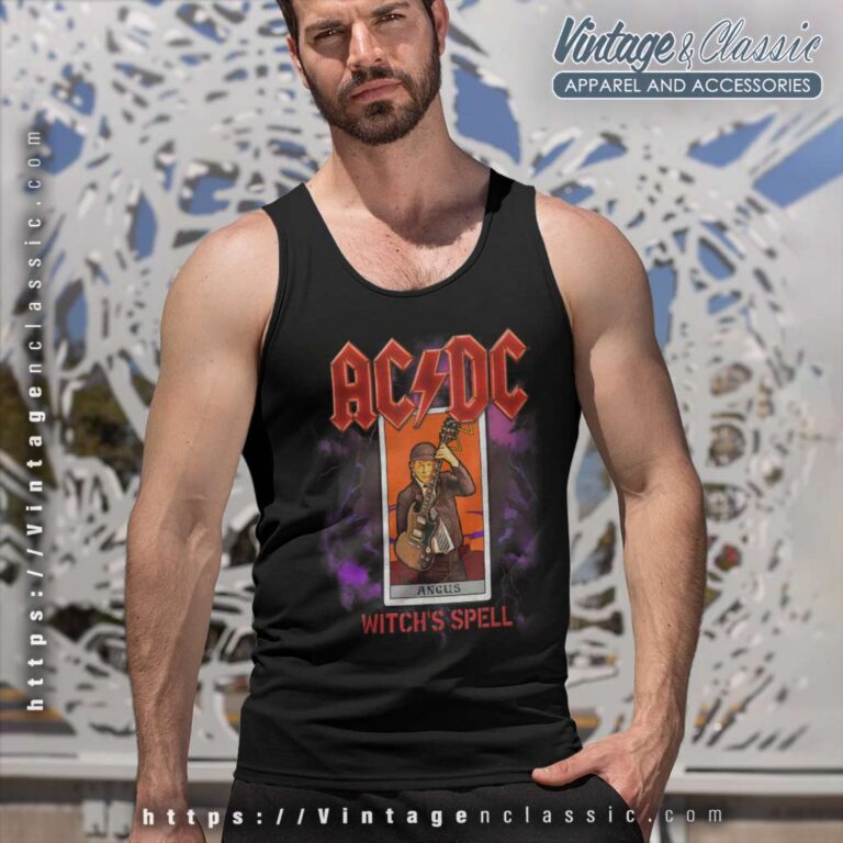 Acdc Shirt Song Witchs Spell Tank Top Racerback Acdc Shirt Song Witchs Spell Tank Top Racerback