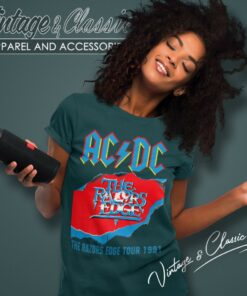 Acdc Shirt The Razors Edge Tour Women T Shirt