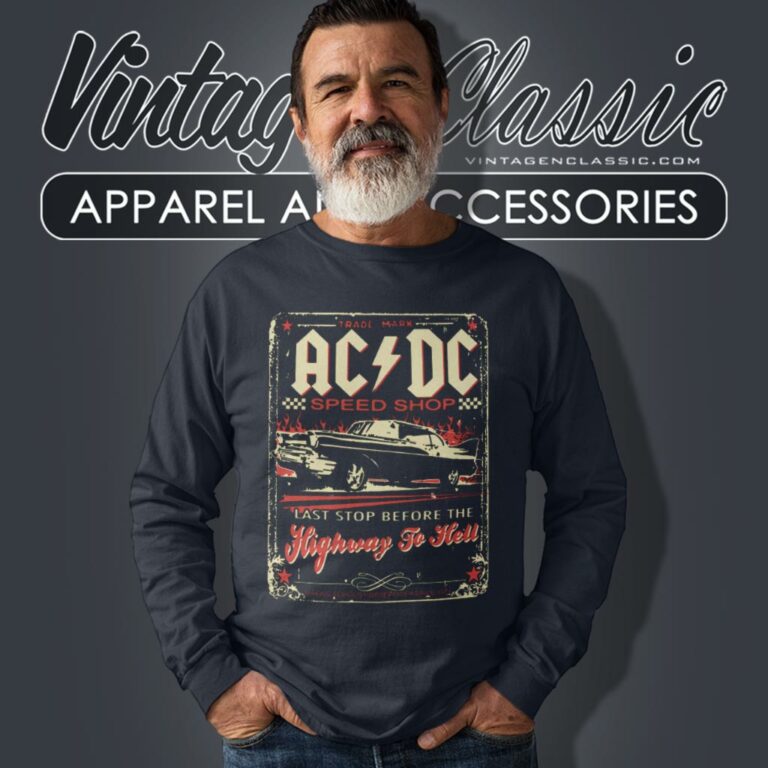 Acdc Speed Shop Long Sleeve Tee Acdc Speed Shop Long Sleeve Tee