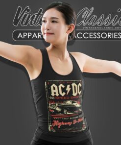 Acdc Speed Shop Tank Top Racerback