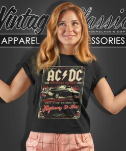 Acdc Speed Shop Women T Shirt